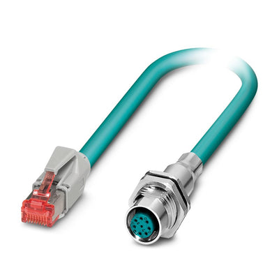 Cable de red VS-M12FSBP-IP20-94B-LI/5,0