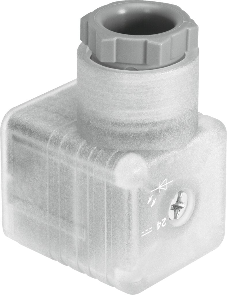 Conec. Acodado Pev-1/4-Wd-Led-24