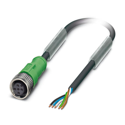 Cable para sensores/actuadores SAC-5P-10,0-PUR/M12FS