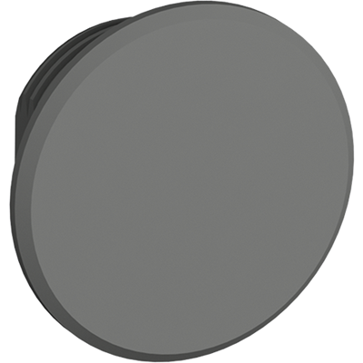 Tapon obturador negro 22mm MA1-8130