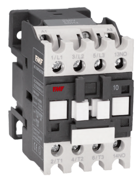 Contactor 3P 9Amp + 1 Aux NA. 220VAC