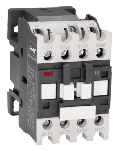 Contactor 3P 9Amp + 1 Aux NA. 220VAC