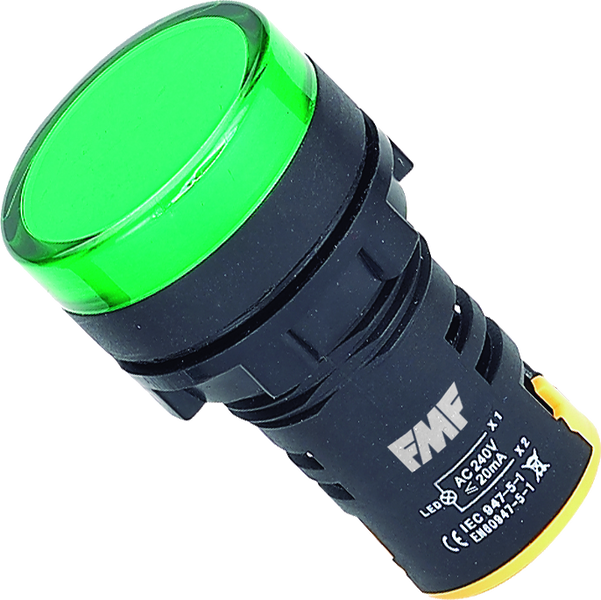 Piloto Común Led Verde 24V