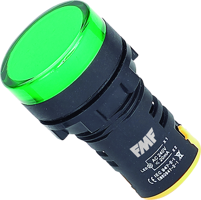 Piloto Común Led Verde 24V