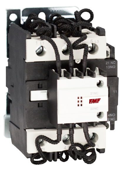 Contactor para Capacitor 60kvar 400V / 30kvar 220V 3P + 1No+2Nc