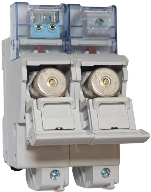 Porta-fusible 2 fases para SFD1-25, señalización remota + fusibles