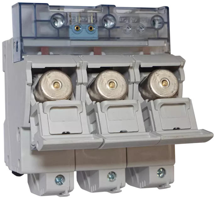 Porta-fusible 3 fases para SFD1-25, señalización remota + fusibles