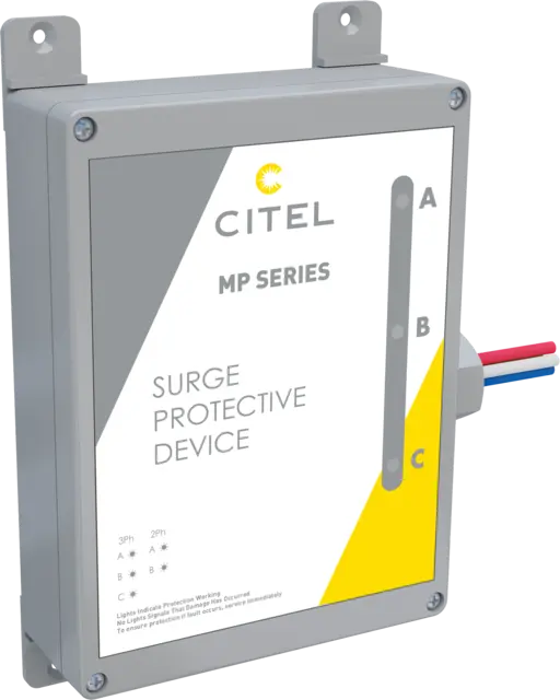 Caja de protección, Hi-Leg Delta 120/120/240V, caja NEMA 4/12 MP100-240DCT