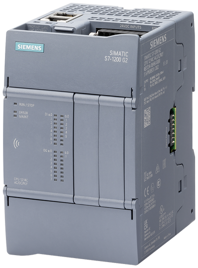 S7-1200 G2: CPU 1214C DC/DC/DC, 20,4-28,8VDC E/S: 14 DI 24VDC 10 DO 24 VDC
