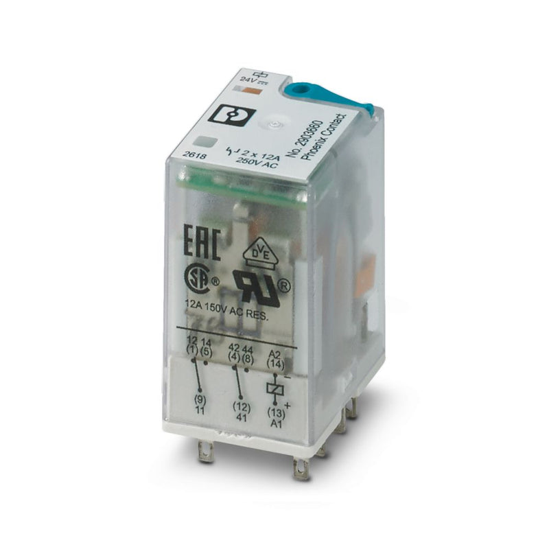 Relé individual REL-IR2/LDP- 24DC/2X21