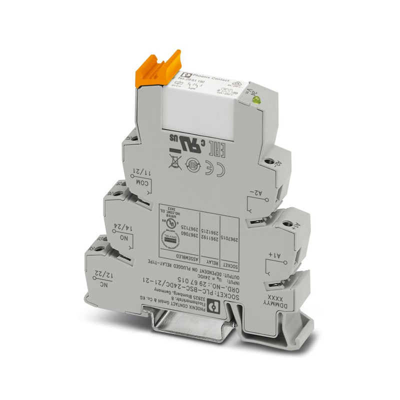 Módulo de relés PLC-RSC- 24DC/21-21