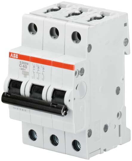 Int. Automatico S203M-D32, 3P 32A Curva D 10.000/15kA