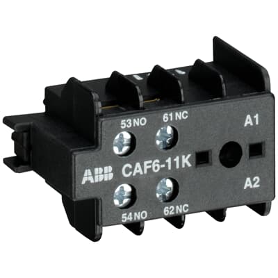 Contacto auxiliar frontal (1na+1nc) CAF 6-11K para K6- KC6