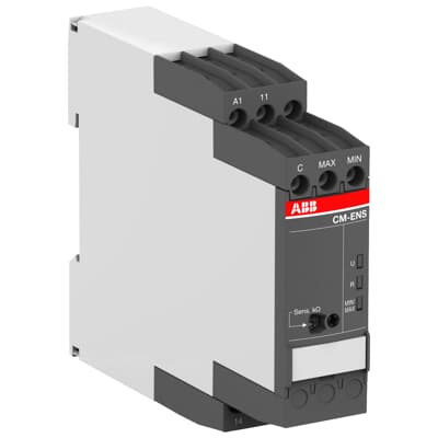 Rele nivel de líquidos CM-ENS.11P, 1c/o (3 electrodos, 5-100kΩ) 24-240 V AC/DC