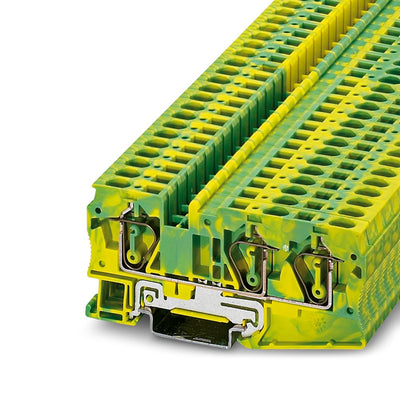 Borne de tierra para carril ST 6-TWIN-PE