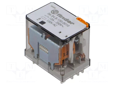 Rele Potencia Serie 56 4P. 12 A. Bob 120 Vac