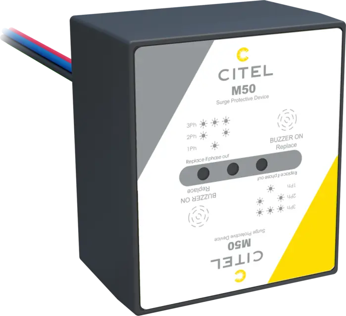Caja compacta de protección + filtro EMI/RFI, estrella 347/600V, caja NEMA 6, salida por atrás de hilos