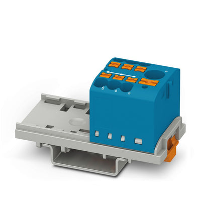 Bloque para distribución PTFIX 6/6X2,5-NS35 BU