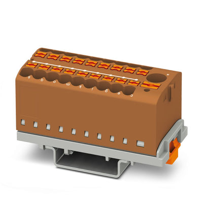 Bloque para distribucion PTFIX 6/18X2,5-NS35 BN