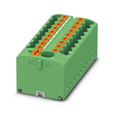 Bloque para distribución PTFIX 6/18X2,5 GN