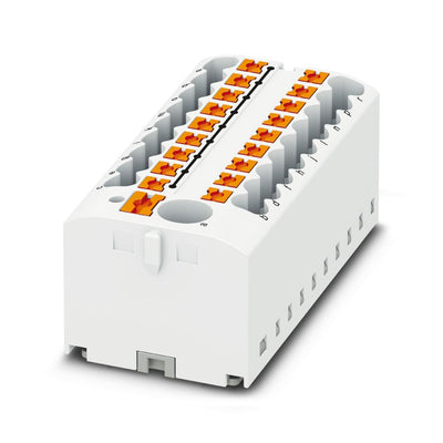Bloque para distribución PTFIX 6/18X2,5 WH