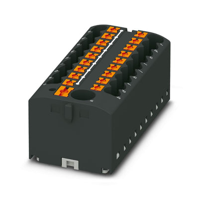 Bloque para distribución PTFIX 6/18X2,5 BK