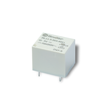 Mini Rele Cto. Impreso 1P. 10 Amp. 12 Vdc