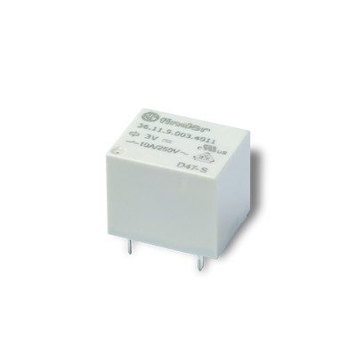 Mini Rele Cto. Impreso 1P. 10 Amp. 12 Vdc