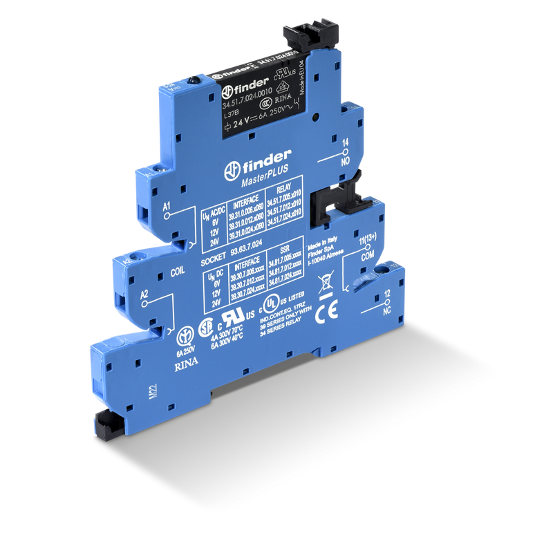 Relé Módulo Interface Master Plus 1Inv Input 125Vca