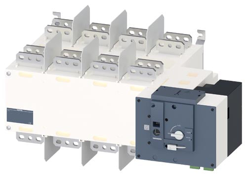 Conmutador de red para operación automática, 4 polos hasta 690V AC, corriente nominal 2500A