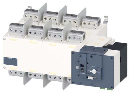 Conmutador de red para operación automática, 4 polos hasta 690V AC, corriente nominal 3200A