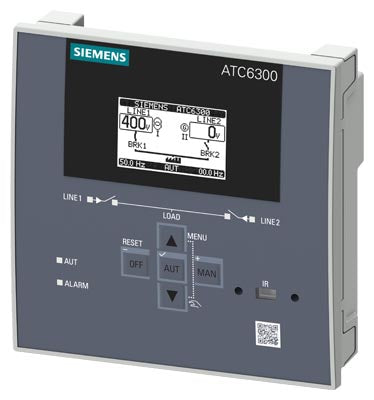 Sentron 3KC ATC 6300 Controlador de transferencia de carga 2 dispositivos (C)