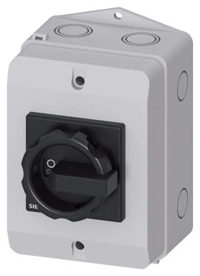 SENTRON, interruptor-seccionador 3LD, 3 polos, Iu: 32 A, Potencia de empleo - AC-23 A a 400 V: 11,5 kW. 1NA-1NC