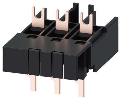 Bloque de conexión para borne de tornillo eléctrico y mecánico para 3RV2.1-3RV2.2 y 3RT2.2.