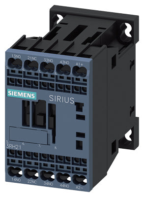 Contactor auxiliar, 3 NA + 1 NC, DC 24 V, Tamaño S00, borne de resorte