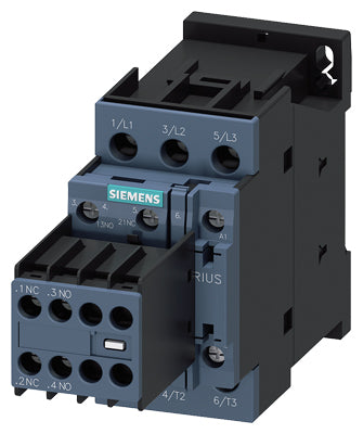 Contactor de potencia, AC-3e-AC-3, 32 A, 15 kW-400 V, tripolar, 230 V AC, 50 Hz, 2NA-2NC