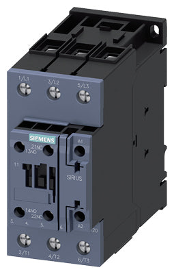 Contactor Tamaño S2 41A AC3 18,5KW 1NA + 1NC Bobina 24V AC 50/60 Hz