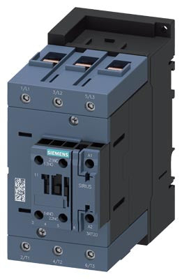 Contactor Tamaño S3 115A AC3 55KW 1NA + 1NC Bobina 220V AC 50/60 Hz