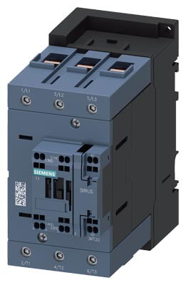 Contactor de potencia, AC-3e-AC-3, 110 A, 55 kW - 400 V, tripolar, 20-33 V AC-DC, 50-60 Hz, 1NA-1NC