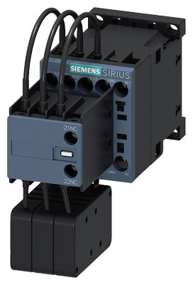 Contactor para condensador Tamaño S00, 12.5 kvar, 1NA/1NC, Voltaje de control 230V AC