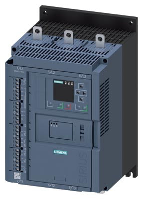 Partidor Suave 90kW / 171 A, Tensión nominal Ue=200 a 480V AC, Tensión de Control Us=110 a 250V AC (C) 3RW5536-6HA14
