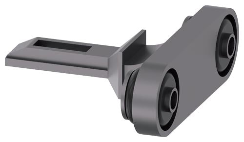 Actuador de acero inoxidable transversal condiciones ambientales extremas como 40C con protección anticorrosión para interruptor 3SE5312/3SE5322 y AS-i, 3SF13, interruptor 3SE51/3SE52, AS-i, 3SF11/12
