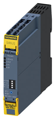 Módulo de ampliación de entradas, permite la entrada de 1 sensor de 2 Canales, o de 2 sensores de 1 Canal, Voltaje de Control Us=24V DC, ancho de 17.5mm