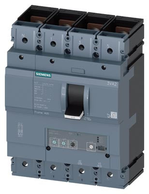 Interruptor automático, 4 Polos, Clase M Icu=55kA, ETU 320 LI, In=400 A, Ir=160A a 400A , Ii=1.5 a 10 x In