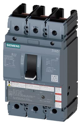 Interruptor Automático 3VA5, 3 Polos, Clase H Icu=65kA, ATAM In=200A, Ir=160A a 200A, Ii=5 a 10 x In 3VA5220-6EF31-0AA0