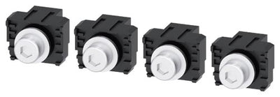 Terminales de conexión plana con tornillos, 4 unidades, compatible con 3VA2 100/160/250
