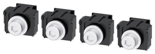 Terminales de conexión plana con tornillos, 4 unidades, compatible con 3VA1 250