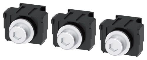 Kit de terminales 3 unidades, conexión plana con tornillos, accesorio para 3VA52
