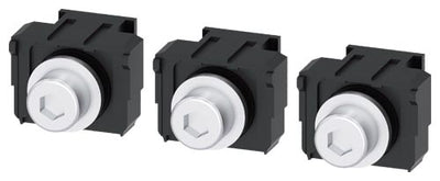 Kit de terminales 3 unidades, conexión plana con tornillos, accesorio para 3VA52