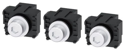 Kit de terminales 3 unidades, conexión plana con tornillos, accesorio para 3VA61 - 3VA62